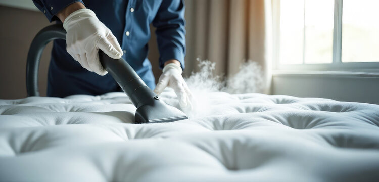 Mattress steam extraction and sanitisation